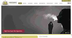 Desktop Screenshot of independenttobacco.com